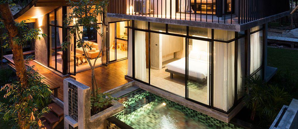 Villa Thalanena By The Beach Bagian luar foto